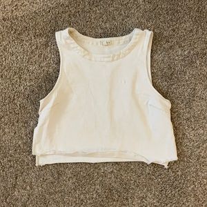 Cropped tank top